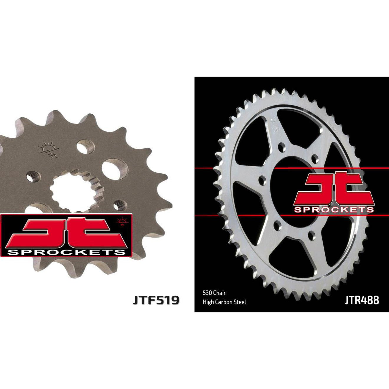 Front & Rear Sprocket Kit for KAWASAKI ZX-9R-ZX900 B1-B4-Ninja 94-97 JT Sprockets