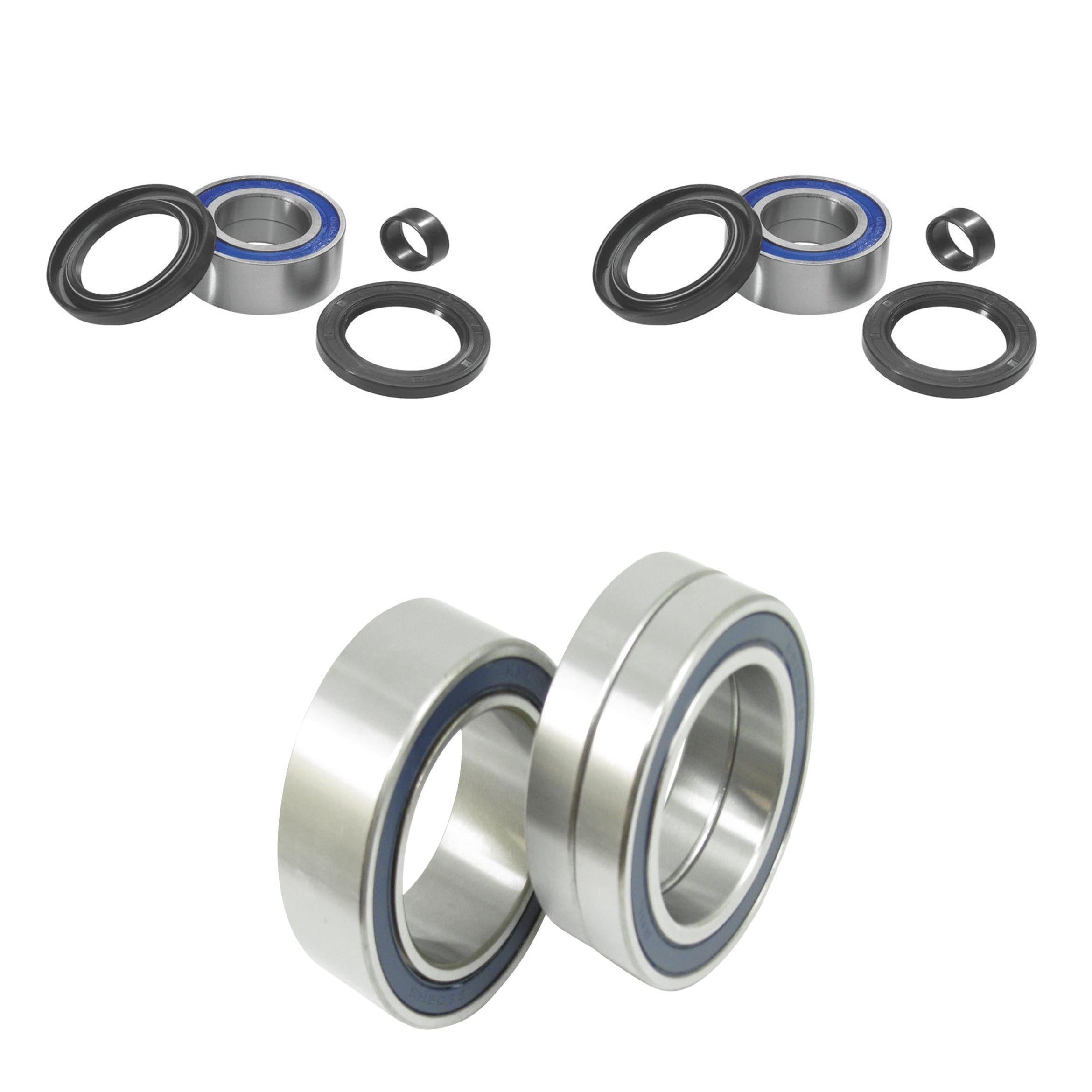 QUADBOSS Front and Rear Wheel Bearing Kits for Yamaha YFM700R Raptor 2013-2016