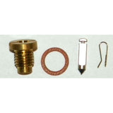 Aguja y asiento de carburador WSM para Johnson/Evinrude de 85 a 235 HP, flujo cruzado, años 78 a 98