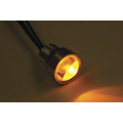 Letric Lighting Royal Flush Mount G2 LED 3-Wire, 9/16", Polished/Red/Amber