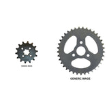 SUNSTAR Front and Rear Steel Sprocket Kit for OFFROAD HONDA Z50R 1982-1987