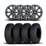 Rines ITP Velocity Inertia de 15" en negro mate y neumáticos Coyote [35x10R-15]