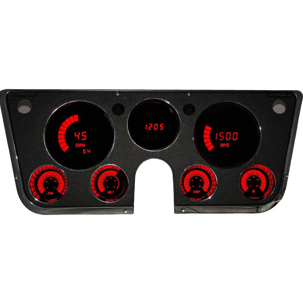 Intellitronix 1967-1972 Chevy Truck LED Digital Bargragh BG6003 - Red