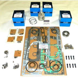 Kit de reconstrucción de cabezal de potencia WSM para Mercury/Mariner 20-50 Hp Cross Flow 72-97 .010 Over