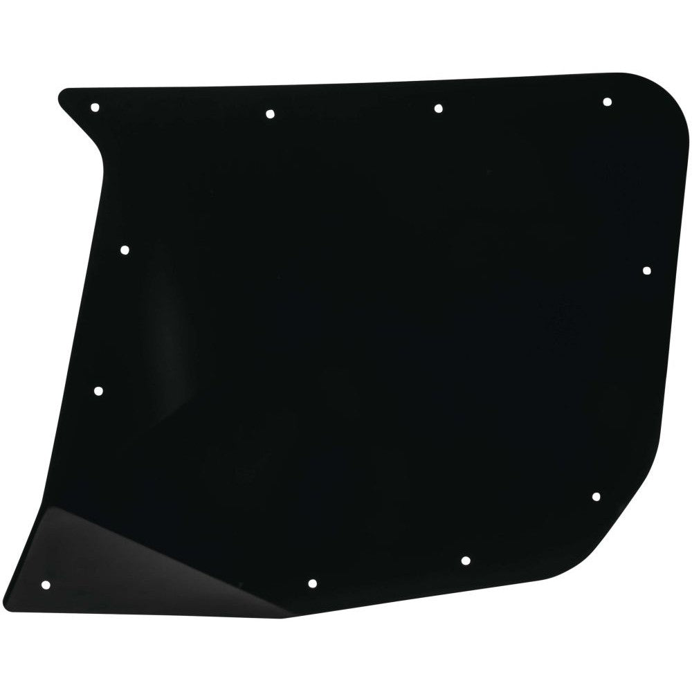DragonFire Racing Door Skins Rear Passenger Black - 07-1950-1012-PC