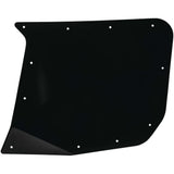 DragonFire Racing Door Skins Rear Passenger Black - 07-1950-1012-PC