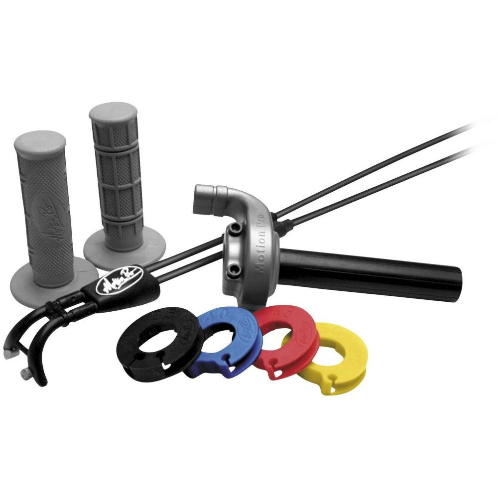 Motion Pro Black Vinyl Cable Rev2 Variable-Rate Throttle Kit 01-1232