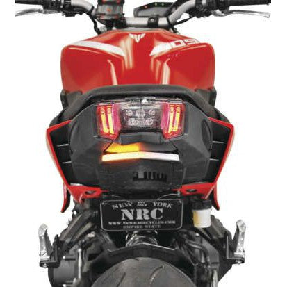 New Rage Cycles Fender Eliminator Tucked Black - MT09-FE