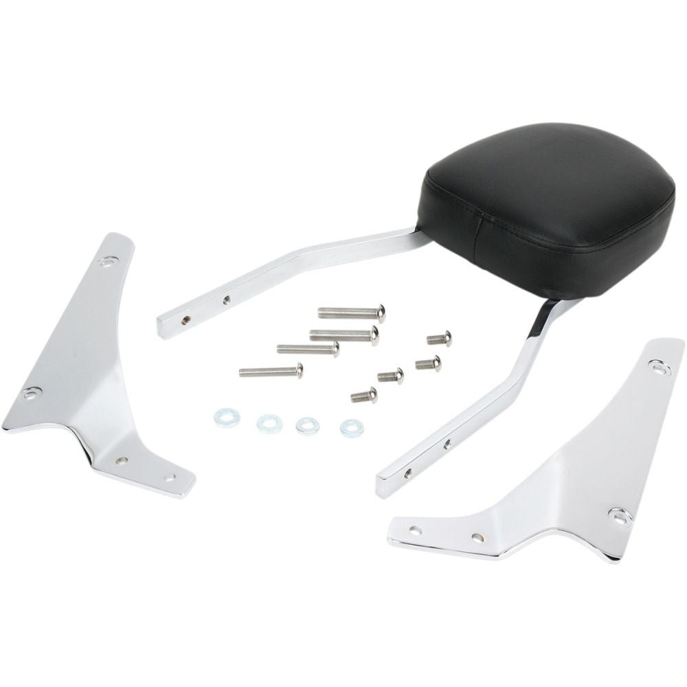 Cobra Sissy Bar 17" With Freedom Pad Chrome - 02-5161