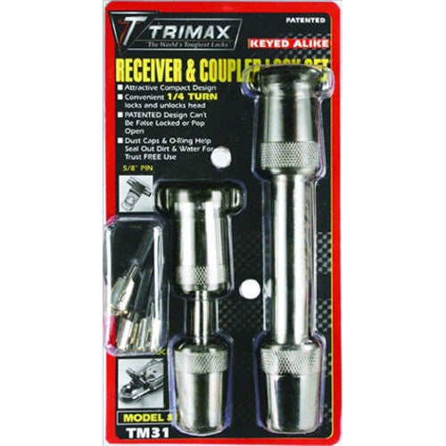 TRIMAX 5/8 RECEIVER LOCK & 7/8 SPAN COUPLER LOCK