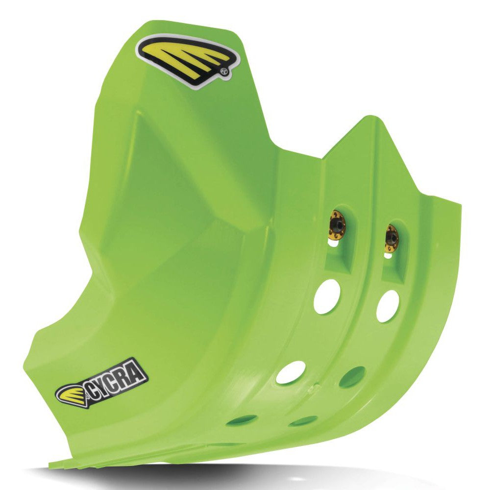 Cycra Full Armor Skid Plate Green - 1CYC-6227-72