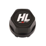 Tapacubos centrales High Lifter 4/110 negro mate a presión HLCAP-100