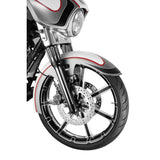 Arlen Ness Carbon Fiber Composite 23" Front Wrapper Fender for Harley 14-16 FLH