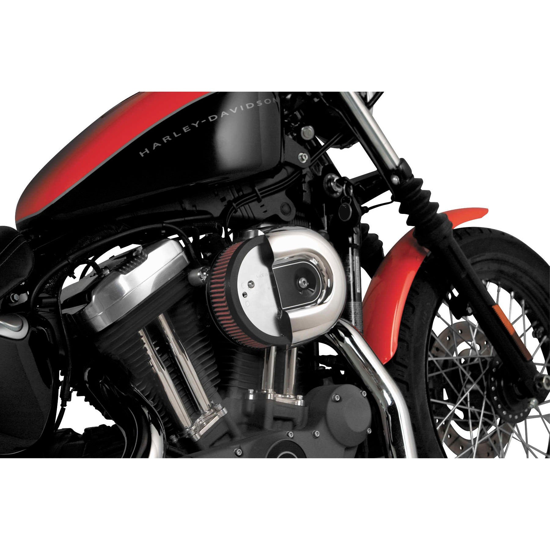 Arlen Ness Plain Backing Plate Stage 1 Big Sucker Air Cleaner for 91-15 XL New