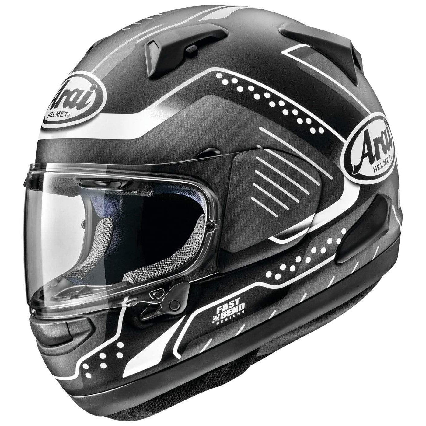  Black Frost (2020) Arai Quantum-X Drone Motorcycle Helmet