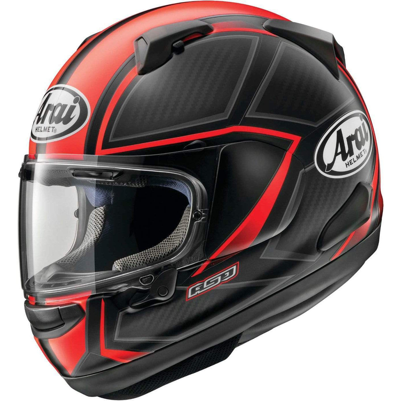 Arai Helmets Helmets 2XL / Fluorescent Red (2020) Arai Quantum-X Spine Motorcycle Helmet