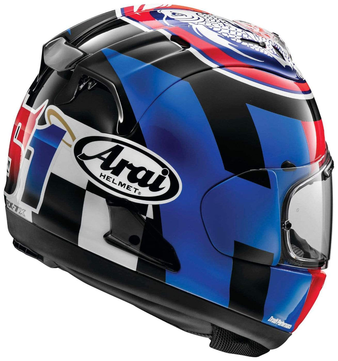 Arai Helmets Helmets Arai Corsair-X Haslam Motorcycle Helmet - Blue