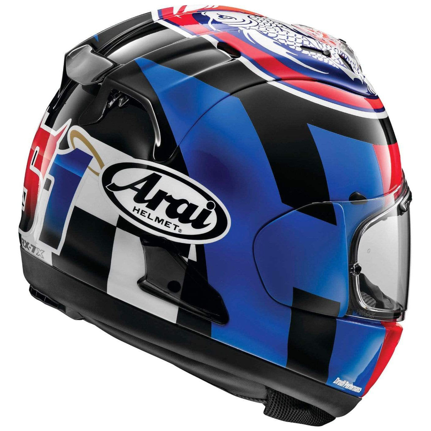 Arai Corsair-X Haslam Motorcycle Helmet - Blue