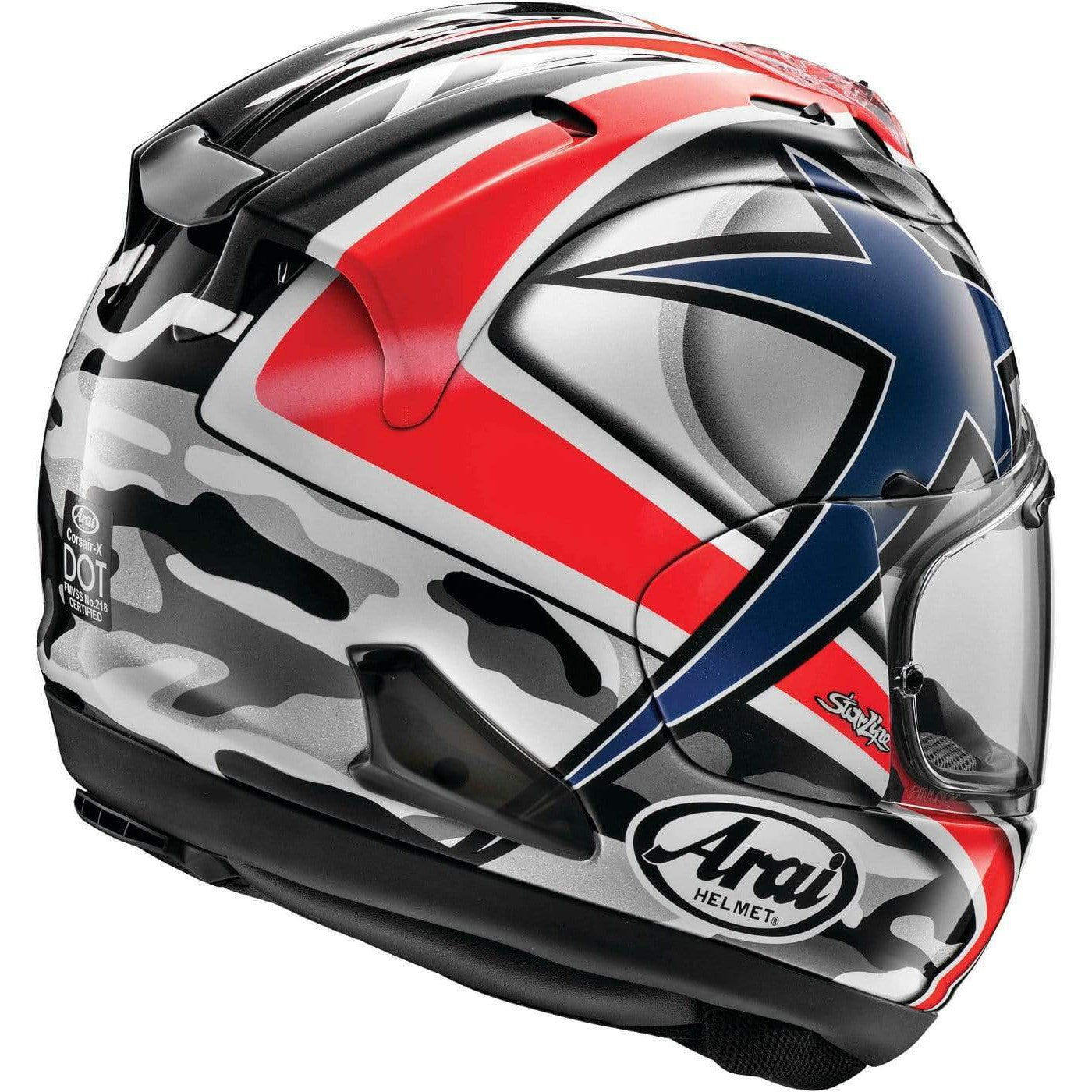 Arai Helmets Helmets Arai Corsair-X Hayden Laguna Motorcycle Helmet