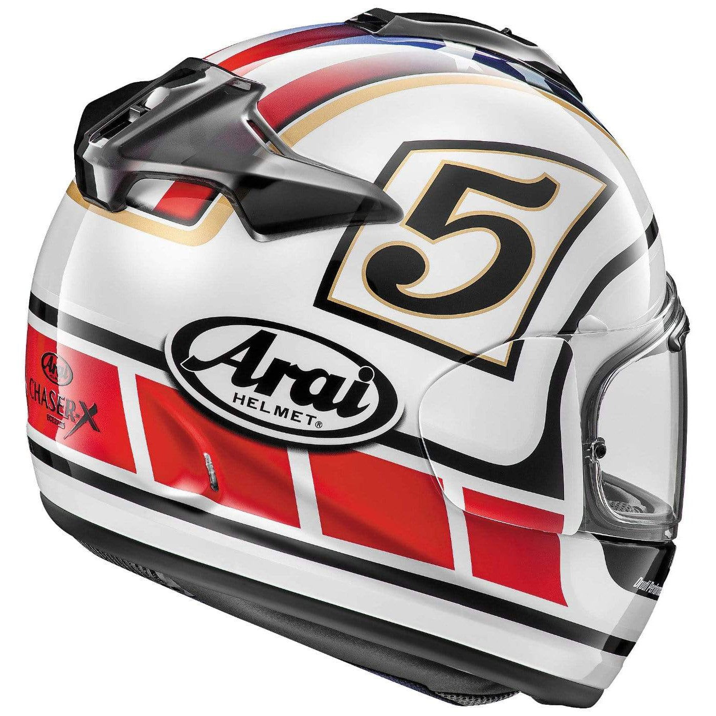 arai chaser v legend helmet white Arai DT-X Edwards Legend Motorcycle Helmet
