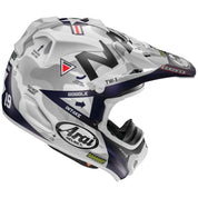 Arai Helmets Helmets Arai VX-Pro4 Navy Off-Road Helmet - White