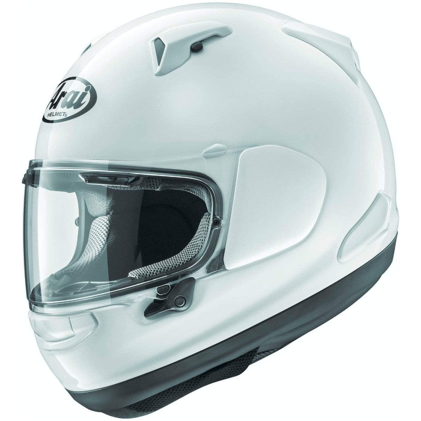 Arai Helmets Helmets LG / Diamond White Arai Quantum-X Solid Motorcycle Helmet