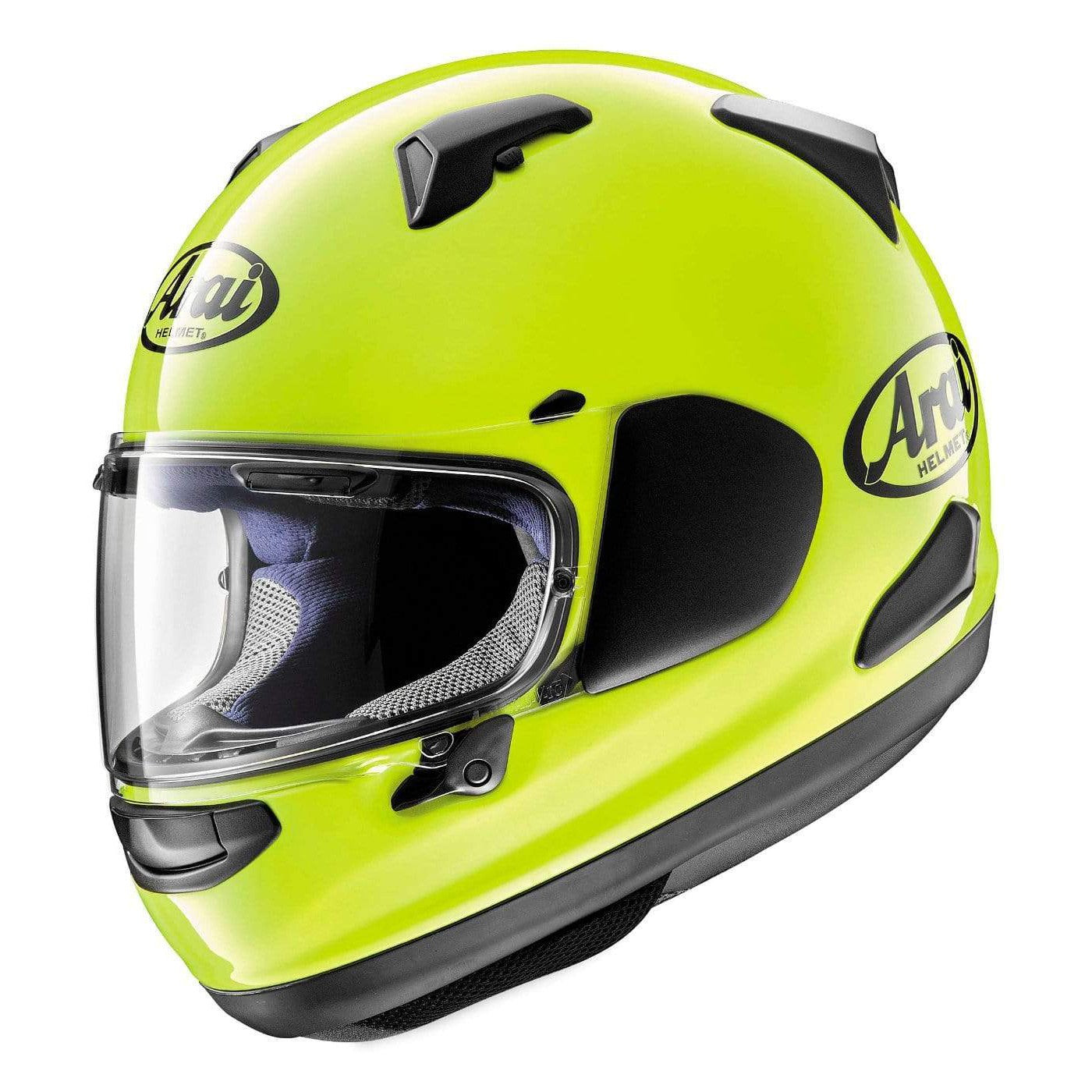 Arai Helmets Helmets LG / Fluorescent Yellow (2020) Arai Quantum-X Solid Motorcycle Helmet