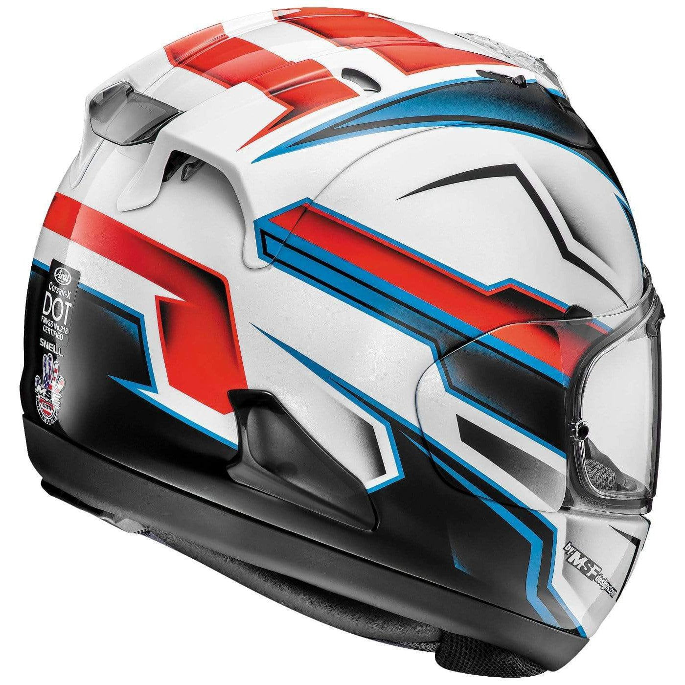 Arai Helmets Helmets LG / White Arai Corsair-X Scope Motorcycle Helmet