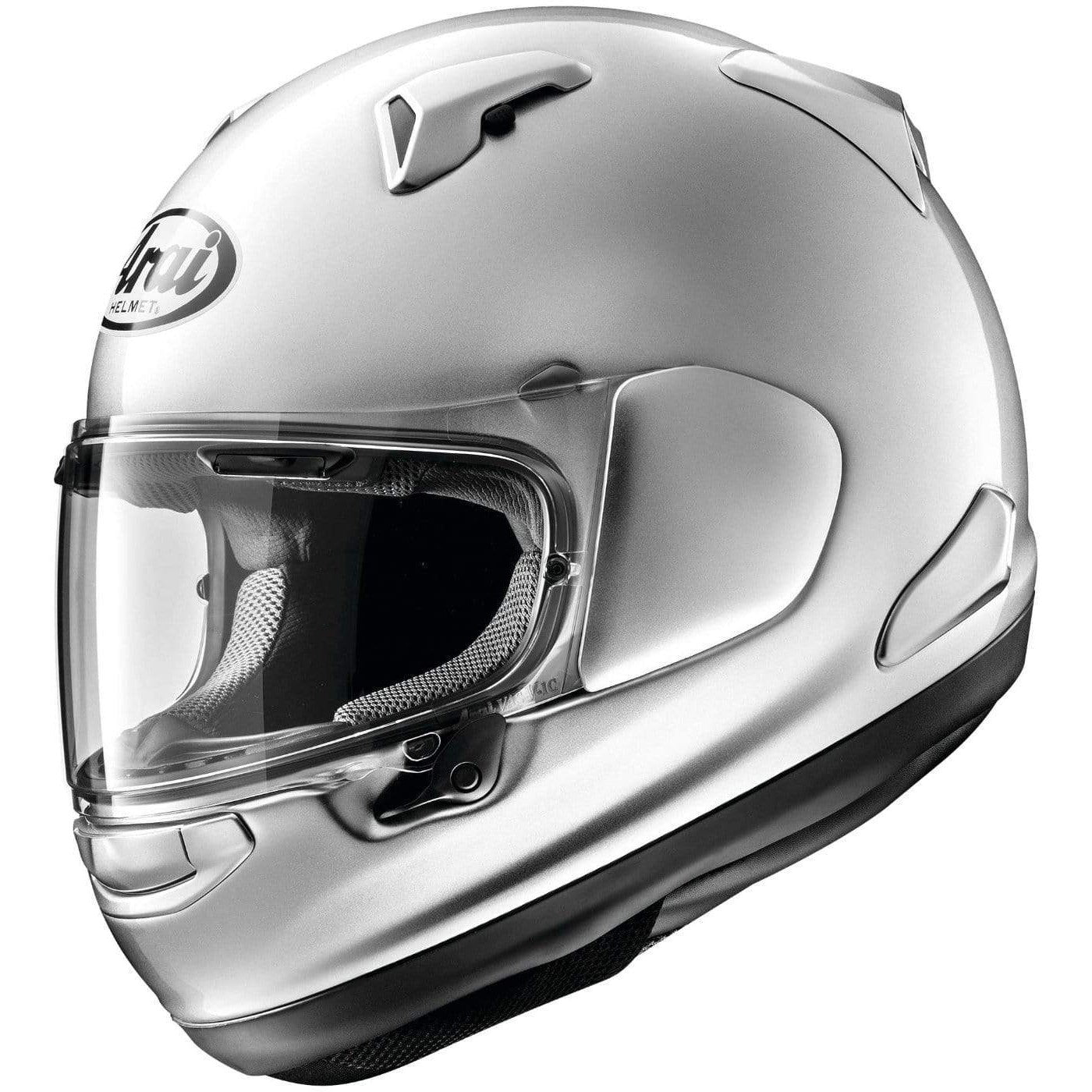 Arai Helmets Helmets MD / Aluminum Silver Arai Quantum-X Solid Motorcycle Helmet