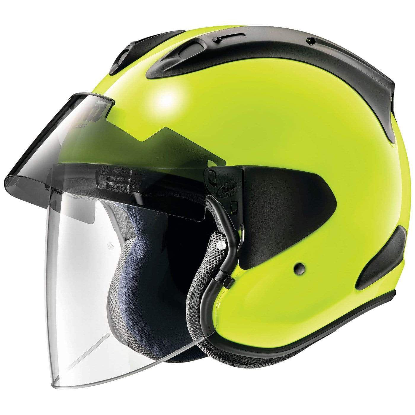 Arai Helmets Helmets MD / Fluorescent Yellow (2020) Arai Ram-X Solid Motorcycle Helmet