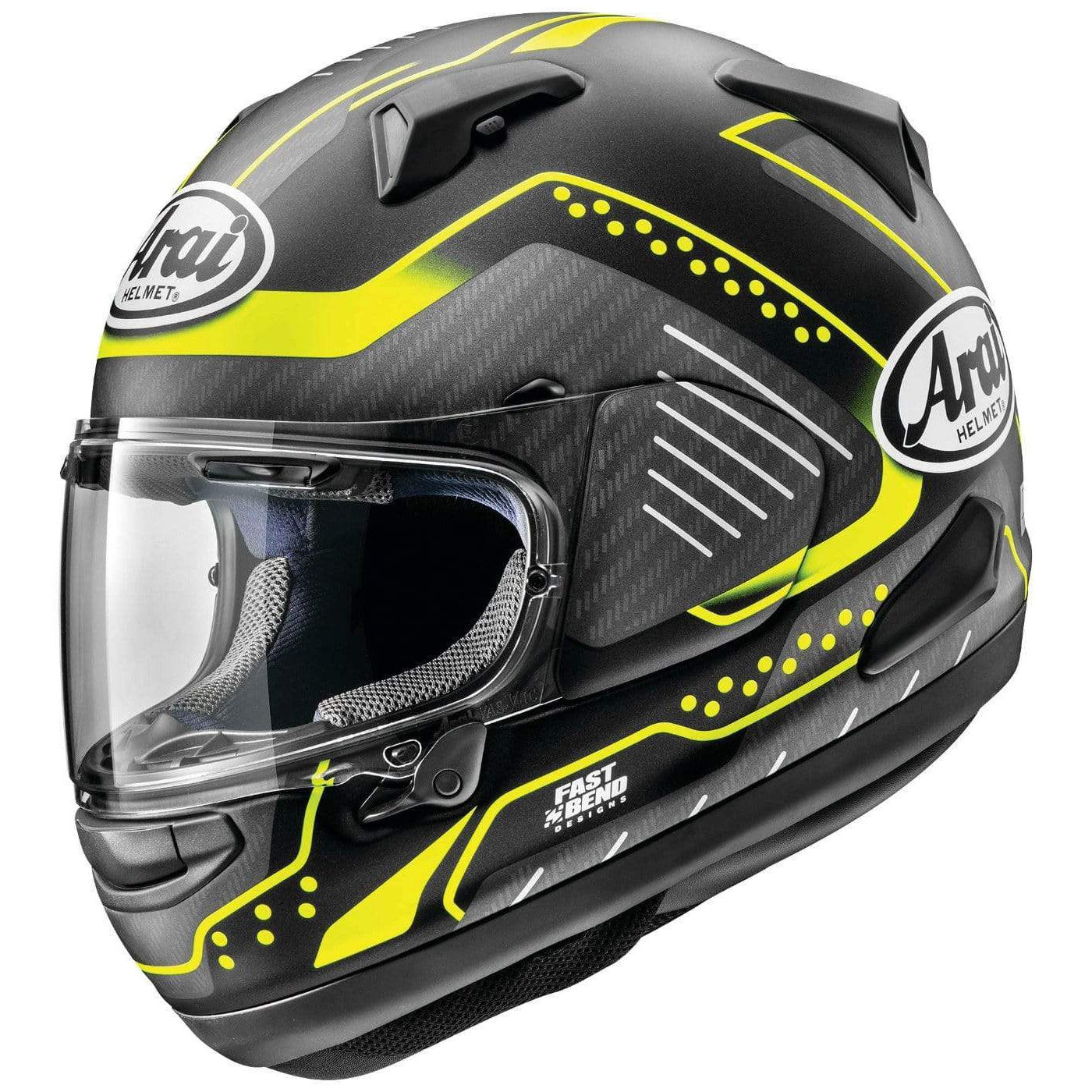 Arai Helmets Helmets SM / Fluorescent Yellow Frost (2020) Arai Quantum-X Drone Motorcycle Helmet