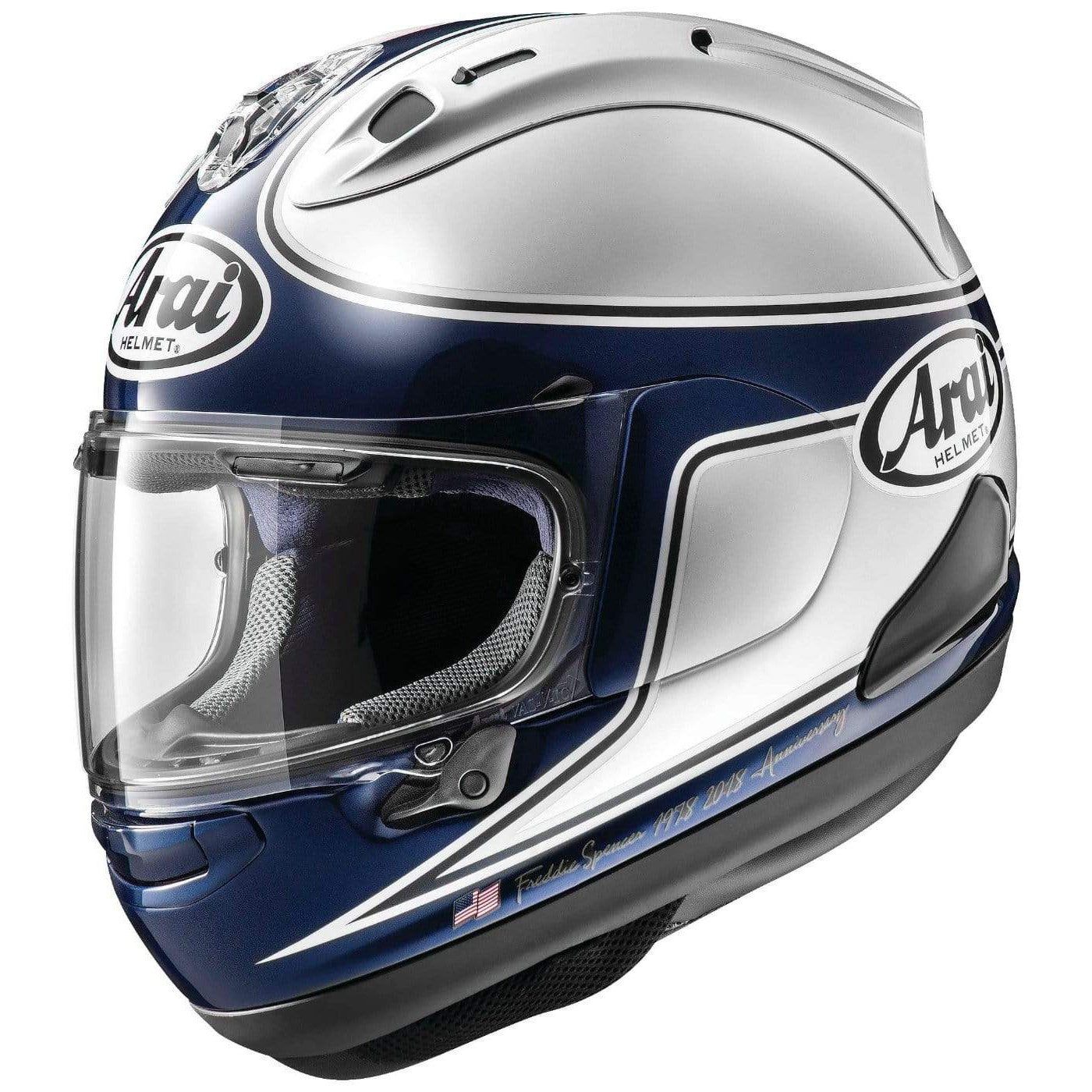 Arai Helmets Helmets SM / Silver (2020) Arai Corsair-X Spencer 40th Motorcycle Helmet