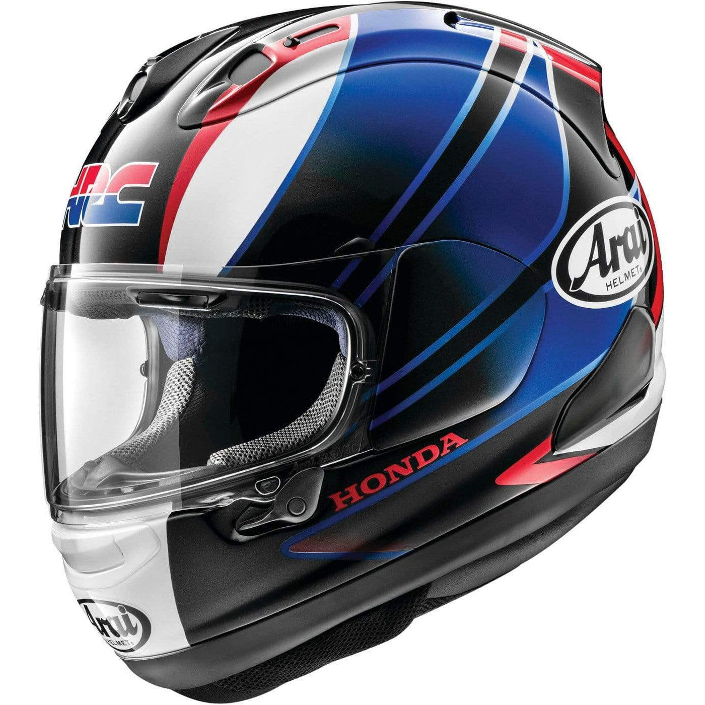 Blue Arai Corsair-X CBR Motorcycle Helmet