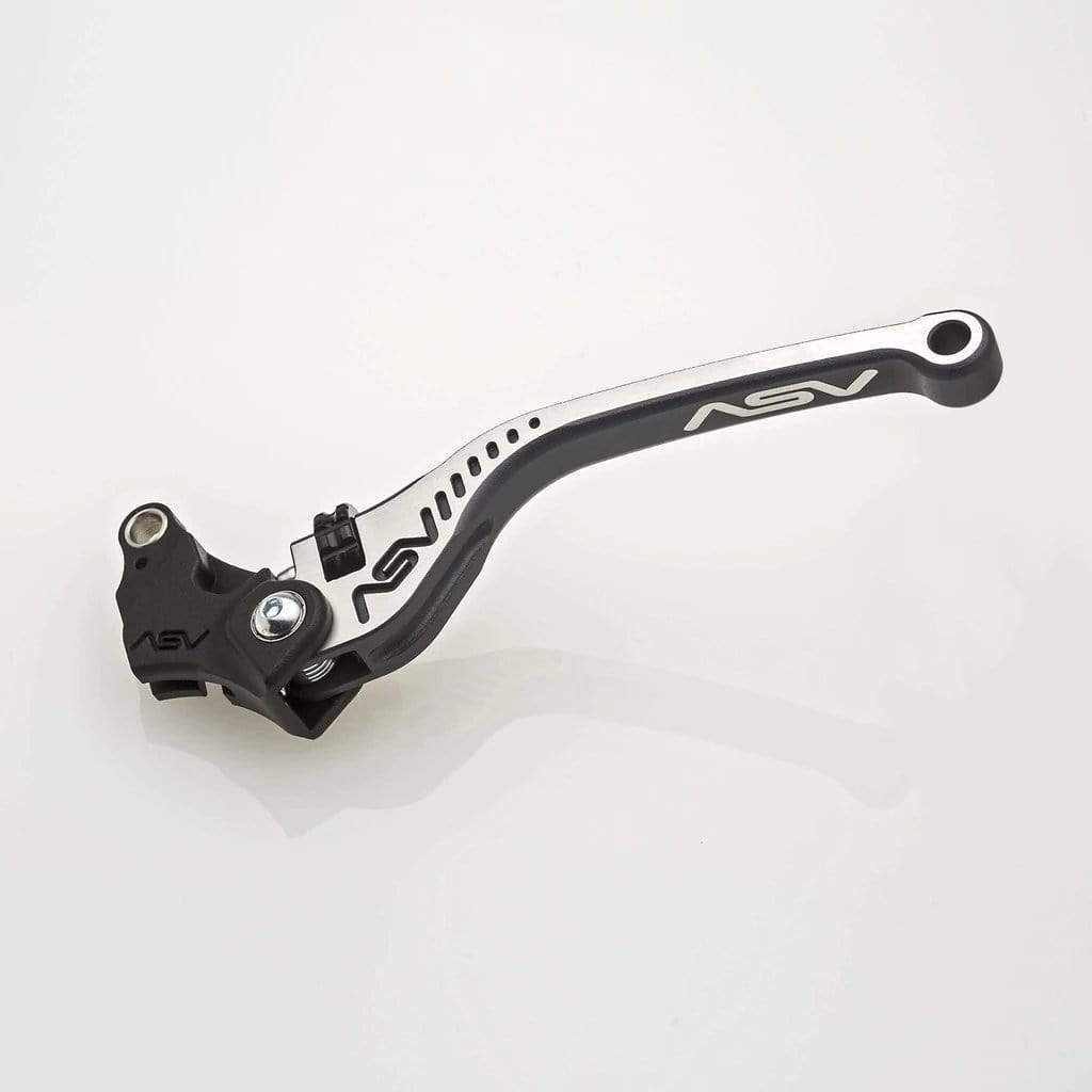 ASV Inventions Handlebars & Controls Gray Bio Color / Shorty Clutch Lever ASV C5 Brake or/and Clutch Levers For Yamaha FZ10 / MT-10 17-19 - Choose Option