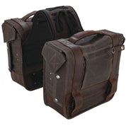 Burly Brand Voyager Throw Over Saddlebags Dark Oak - B15-1002D
