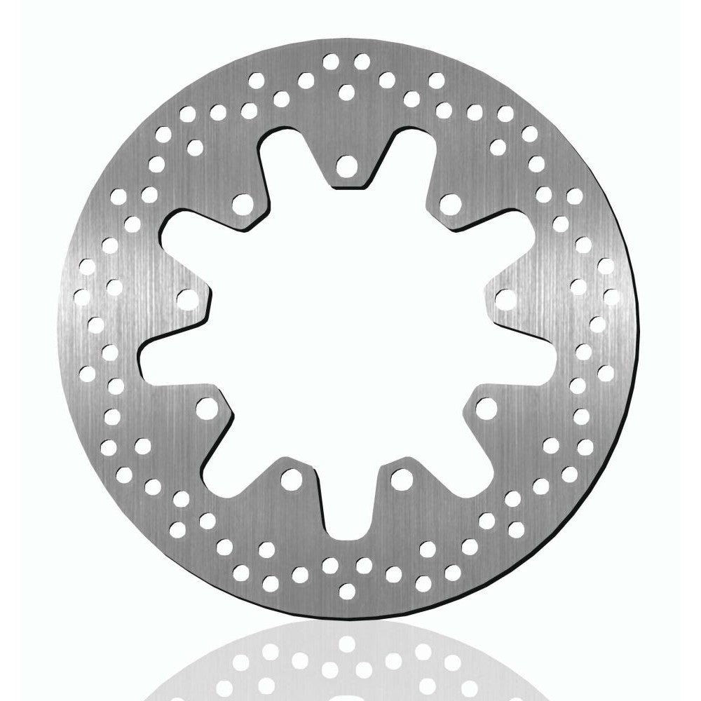 BikeMaster Brake Rotor For Kawasaki KLR650 1987-1989 Contour Front Silver