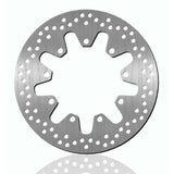 Rotor de freno BikeMaster para Kawasaki KLR650 1987-1989 Contour delantero plateado