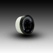 Intellitronix Water Temperature LED Analog Bargraph Gauge in Black Bezel - White