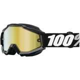 100% Gen1 Accuri Snow Goggles Tornado with Gold Mirror Lens - 50213-059-02