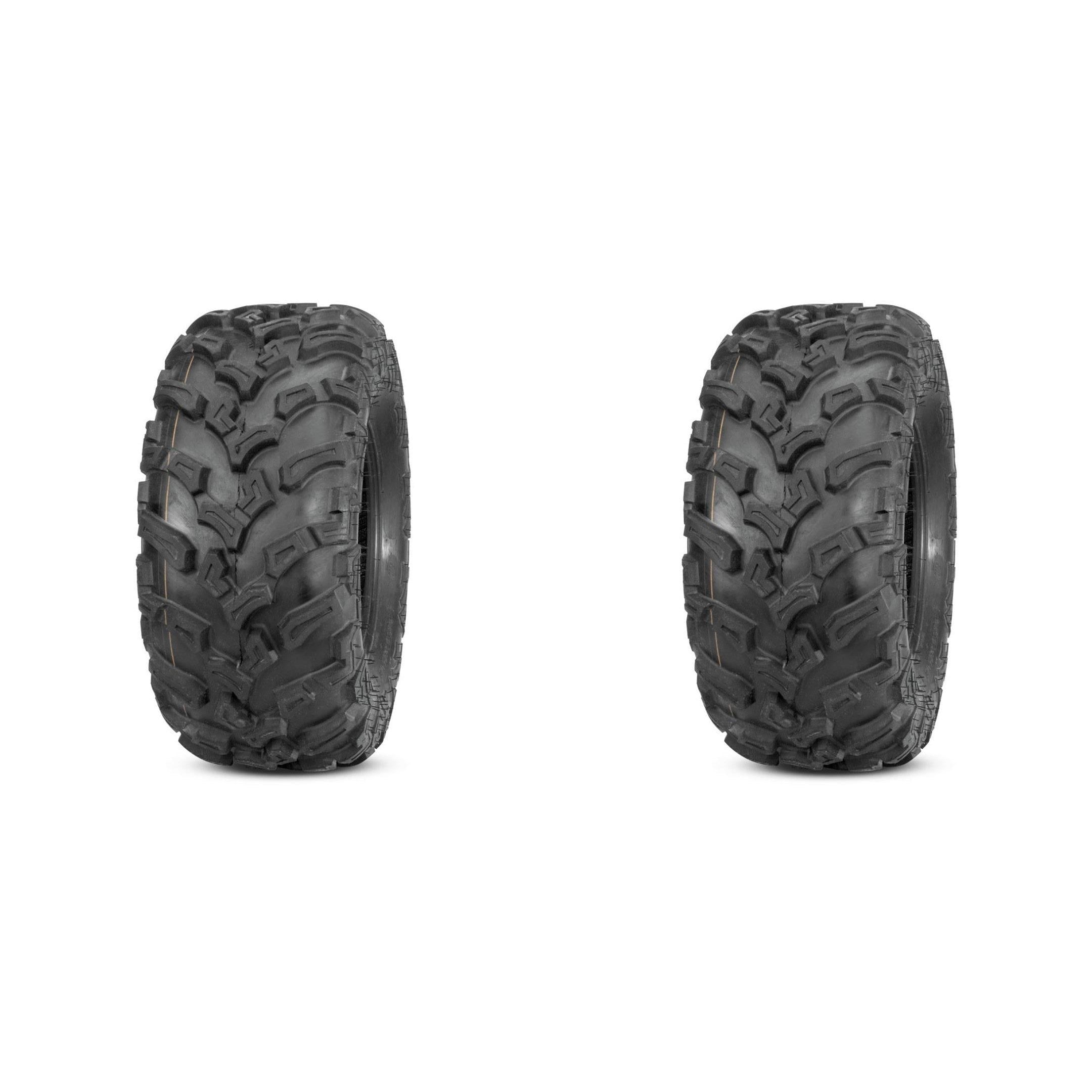 Set of 2 QUADBOSS QBT447 Rear Tires 26x11-14 6-ply
