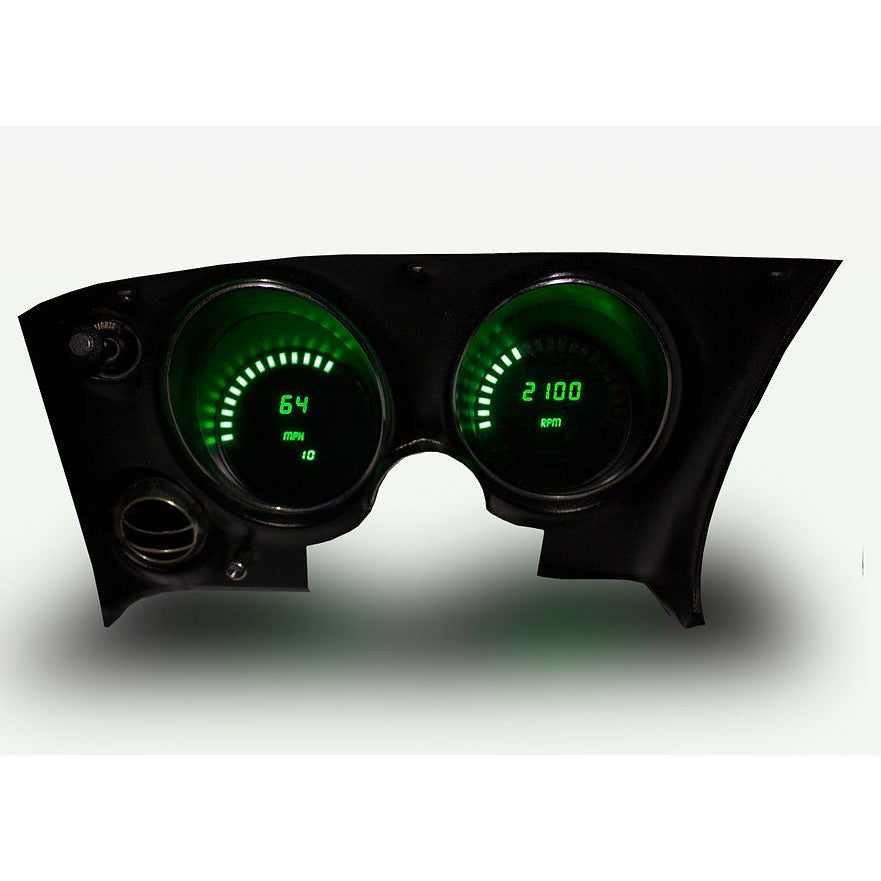 Intellitronix 1968-1977 Corvette LED Digital DP2001 - Green