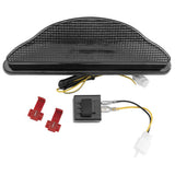 Piloto trasero integrado y secuencial para Yamaha XV1700 Road Star Warrior 2002-2009 tintado/ahumado