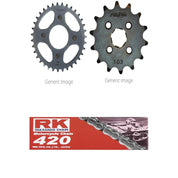 RK Chain & SUNSTAR Sprockets Kit for ATV/UTV HONDA TRX70 FourTrax 1986-1987