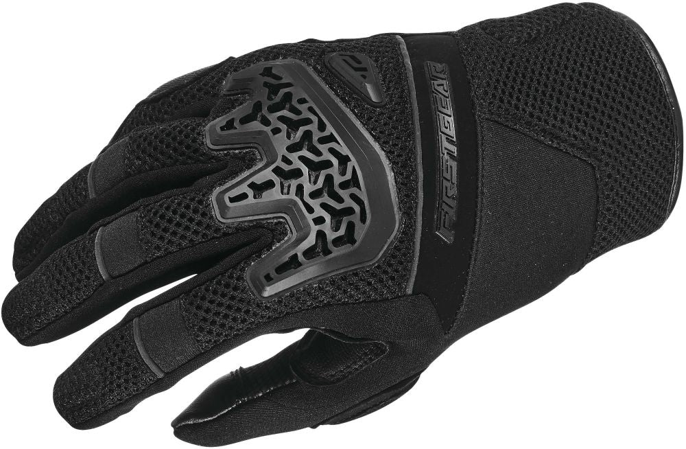 FirstGear Men's Rush Air Gloves Black Size: XL – Lionparts Powersports