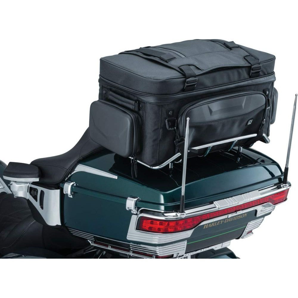 Kuryakyn Xkursion XS Guardian Rack Bag Black