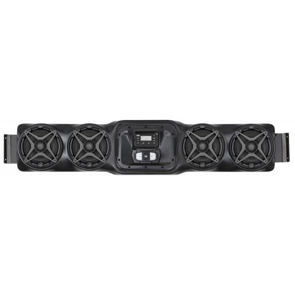 SSV Works Overhead Weatherproof Sound Bar With Front 6.5" Unloaded Speaker Pods For Can-Am Maverick X3 17-19