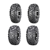 Full Set Of Maxxis Bighorn Radial 26x9R-12 And 26x12R-12 Tires (4)