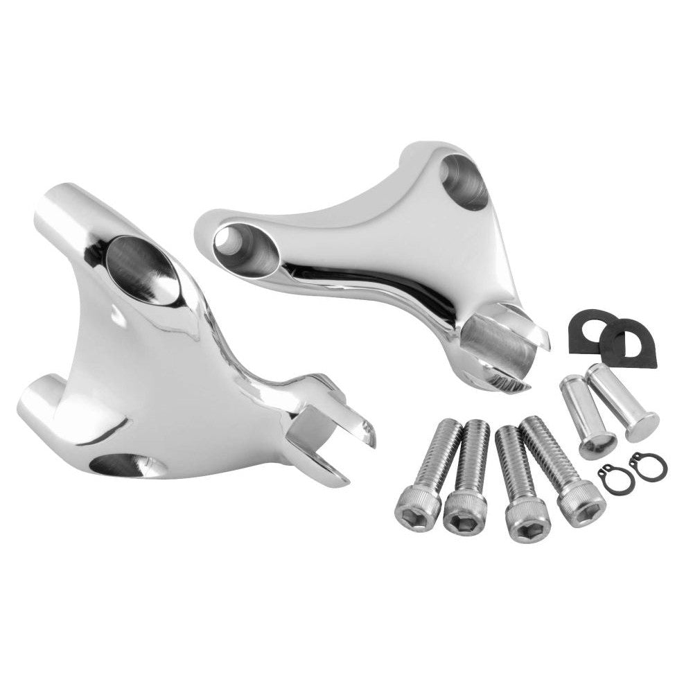 Bikers Choice Footpeg Bracket For - 057099 Pair Chrome