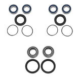 Kits de rodamientos de rueda delanteros y traseros para Polaris Scrambler 500 2x4 2000-2002