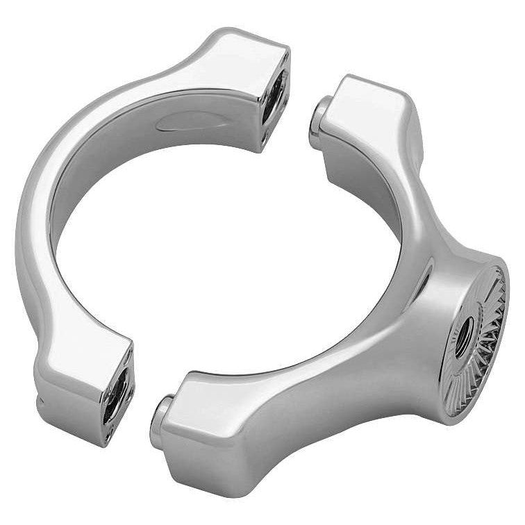 Kuryakyn Chrome Side Mount License Plate Clamp 3124